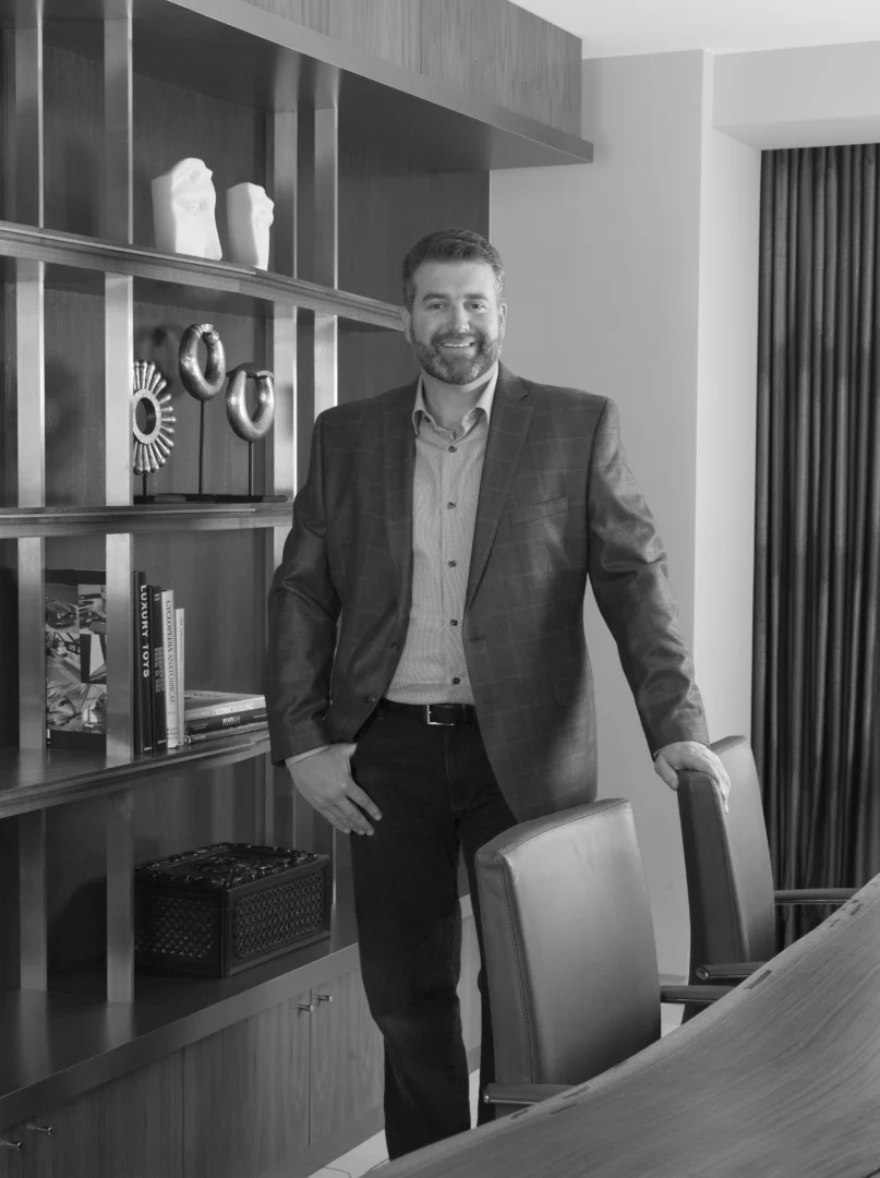 ODP Architechture and design Vice President Ed O'Donnell in an office